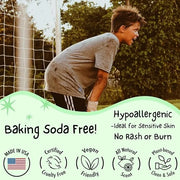 MONA All Natural Deodorant for Kids | Safe for Kids | Vegan, Hypoallergenic & Free from Baking Soda, Aluminum & Synthetic ...