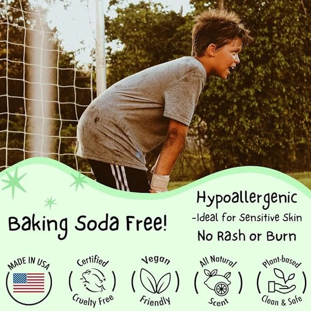 MONA All Natural Deodorant for Kids | Safe for Kids | Vegan, Hypoallergenic & Free from Baking Soda, Aluminum & Synthetic ...