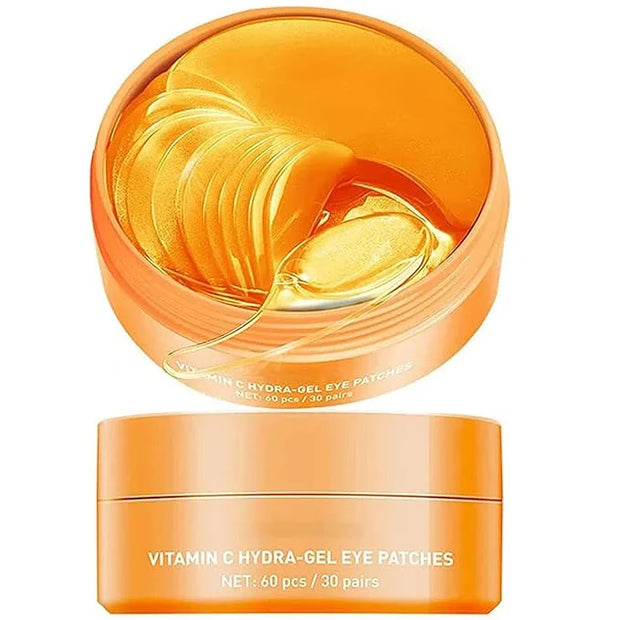 Vitamin C Under Eye Mask Patches Collagen Eye Pads - 30 Pairs, Reduce Puffiness, Dark Circles, and Wrinkles - Product Image
