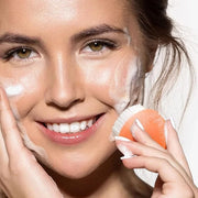 EcoTools Mini Facial Cleansing Brush, Infused with Citrus, Boosts Collagen, Safe for Sensitive Skin, Exfoliates & Clean Po...