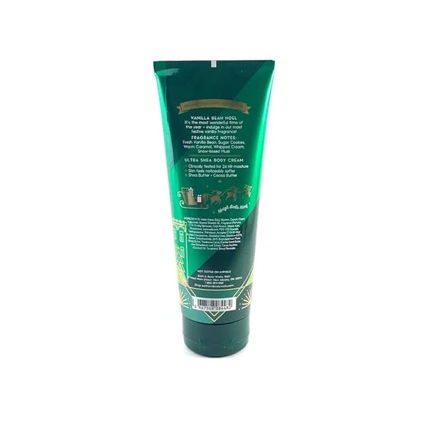 Bath & Body Works Vanilla Bean Noel Ultra Shea Body Cream, 8 Ounce, Multicoloured - Product Image