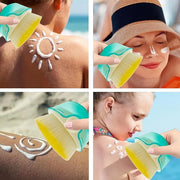 3 Pack Sunscreen Brush Applicator for Kids, Baby Sunblock Applicator with Protective Case, Sunscreen Applicator for kids, ...