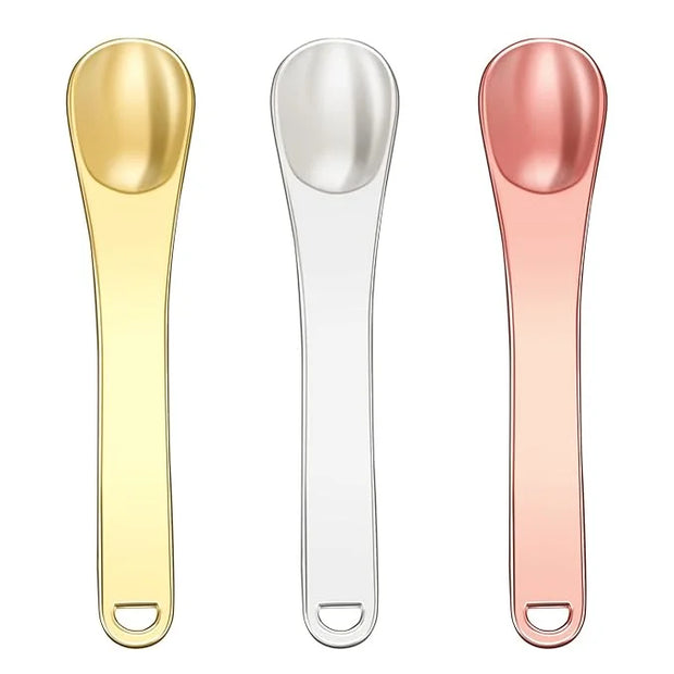 Sibba Facial Massage Spatula Sticks Mini Skincare Tiny Spoons Face Eye Cream Lotion Makeup Applicator Tools Brush Set Skin...
