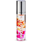 Blossom Roll on Lip Gloss, Scented Clear High Shine Moisturizing Lip Oil, Non Sticky, Infused with Real Flowers, Made in U...
