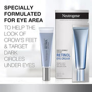 Neutrogena Rapid Wrinkle Repair Retinol Eye Cream for Dark Circles, Daily Anti-Aging Under Eye Cream with Retinol & Hyalur...