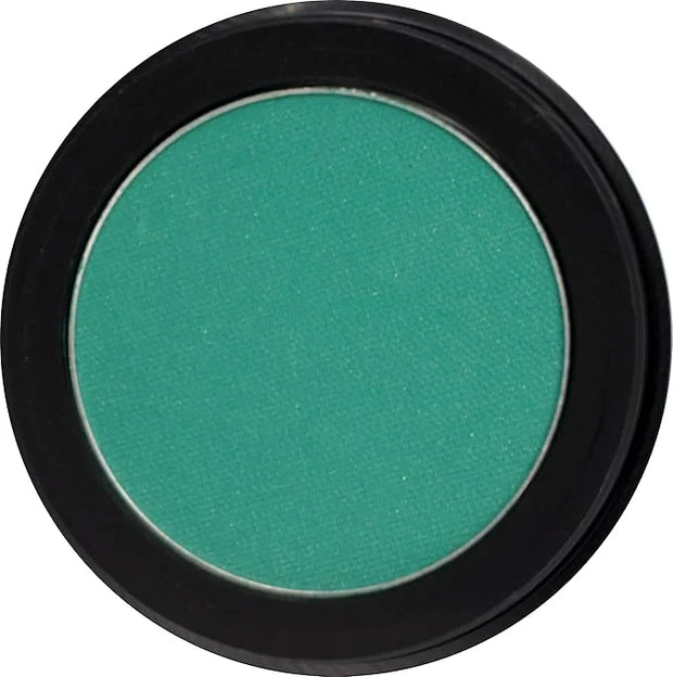 Emerald Green Matte Opaque Pressed Powder Single Vegan Eyeshadow; Talc, Paraben & Cruelty Free - Product Image