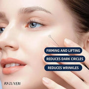 Under Eye Cream For Dark Circles, Puffiness and Wrinkles, Hyaluronic Acid + Peptide + Caffeine Eye Cream Anti Aging, Hydra...