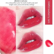 Fruit Pearlescent Plumping Lip Oil, Pearl & Shimmer Mini Lip Gloss Kit, Lip Care Hydrating Lip Gloss Tinted Lip Balm, Long...