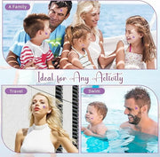 80 Pcs UV Stickers for Sunscreen, Sunscreen Stickers Reapply Reminder Know When to re-Apply Sunscreen, UV Detection Sticke...