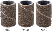 PANA 100 Pieces Nail Sanding Bands Professional Nail Manicure Great Fit for Nail Drill Bits for Acrylic Nails (150 Grit, B...