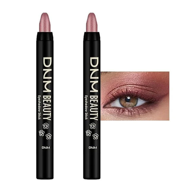 evpct 2Pcs Cream Eyeshadow Sticks Set for Eyes Waterproof, Rose Shimmer Matte Eye shadow Stick Pencil Pen Bulk sombras en ...