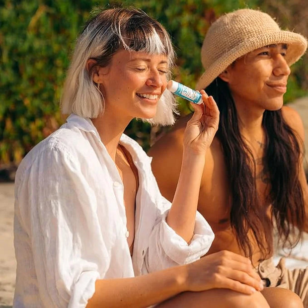 Badger Mineral Sunscreen Combo, SPF 30 Cream & SPF 35 Face Stick, Organic Ingredient with Mineral Zinc Oxide, Unscented Re...