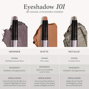 Julep Eyeshadow 101 Neutral Palette Creme-to-Powder 6 Piece