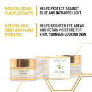 Bella B Eye Cream 1.7 oz Jar - Facial Glow - Pregnancy Skin Care - Pregnancy Skincare - Natural Eye Cream - Anti Aging Eye...
