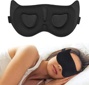 Cute Sleep Eye Mask for Kids, 3D Contoured Cup Sleeping Mask & Blindfold, Concave Molded Night Sleep Mask, Block Out Light...