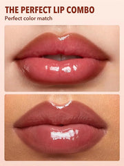 SHEGLAM 2-In-1 Lip Rules Liner & Gloss Pen Long Lasting Plumping Perfect Lip Combo Makeup Set-Play Fair - Product Image
