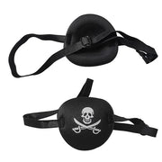Black Single Eye Mask, Pirate Skull Crossbone Eye Patch，Adjustable 3D Eye Patch for Adult and Kid (Pirates Design) - Produ...