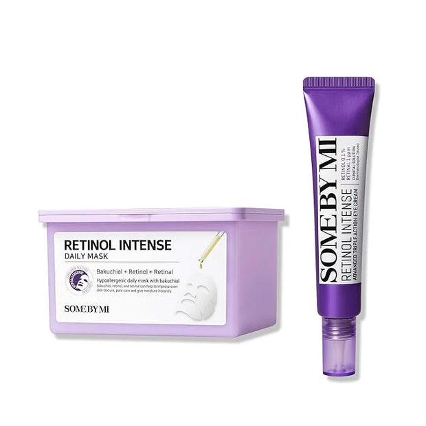 SOME BY MI Retinol Intense Advanced Triple Action Eye Cream + Retinol Intense Daily Mask - Product Image