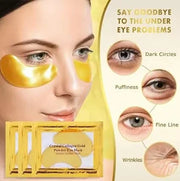 eye mask, collagen skin care products, eye patches for puffy eyes, eye masks for dark circles and puffiness, and 24k gold ...