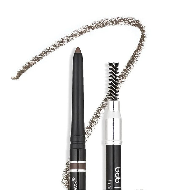 Billion Dollar Brows Universal Eyebrow Pencil – Dual-Ended Design with Precision Tip & Spoolie, Matte Finish, Waterproof, ...