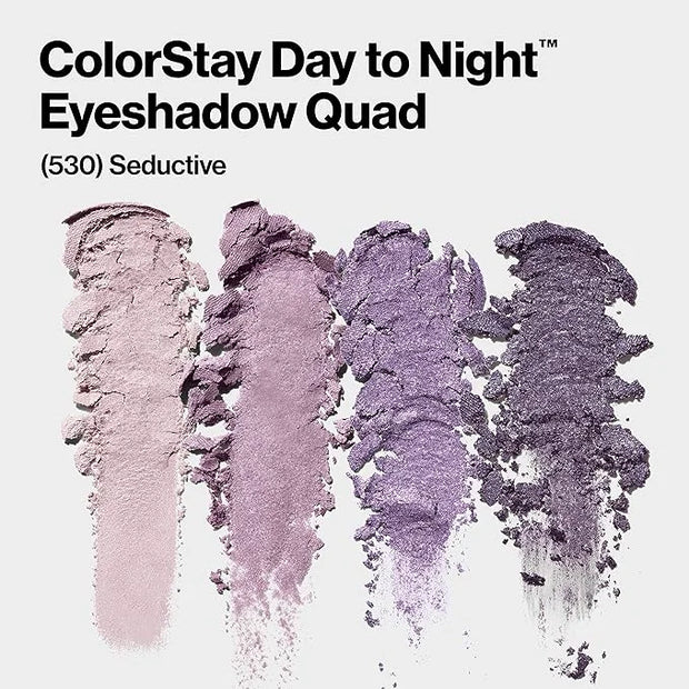 Revlon ColorStay Day to Night Eyeshadow Quad, Longwear Shadow Palette with Transitional Shades and Buttery Soft Feel, Crea...