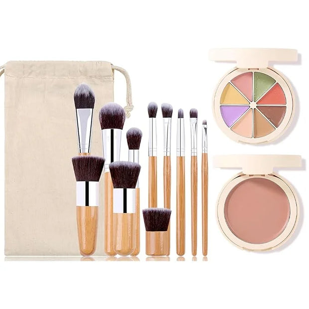 Professional Makeup Cream Contour Palette, Joyeee 8 Colours