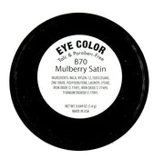 Mulberry Satin Frost Light Purple Lavender Taupe Burnt Burgundy Shimmer Pressed Powder Single Vegan Eyeshadow; Talc, Parab...