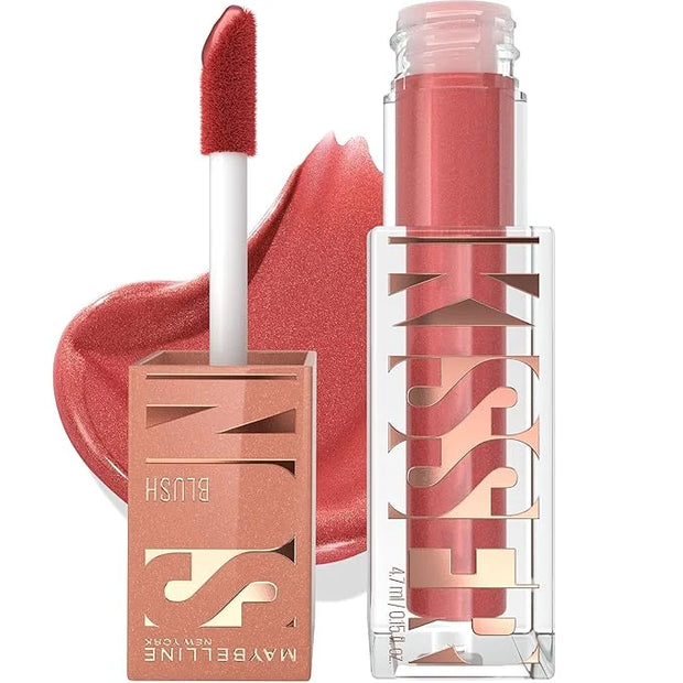 Maybelline Sunkisser Multi-Use Liquid Blush and Bronzer, Blendable, Longwear, Glowy Make Up, City Sizzle, 1 Count - Produc...