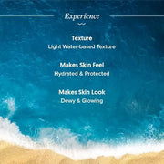 Glow+ Dewy Face Sunscreen with SPF 50+ & PA+++ | Blue Light Protection & No White Cast | Helps Give Glowing Skin with Papa...