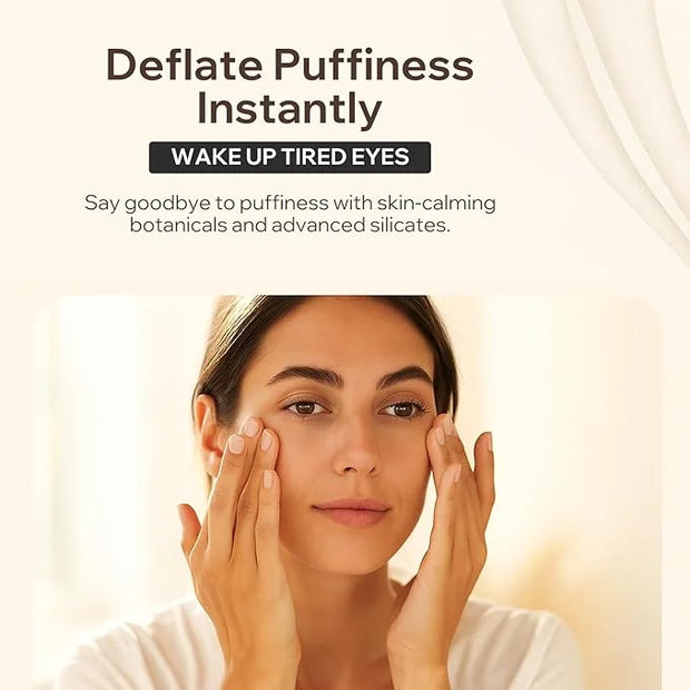 Sericin Intensive Eye-Lift Micro Cream- Targeted Eye Cream with Silk Protein Sericin to Firm & Smooth Skin- Brightening Ey...
