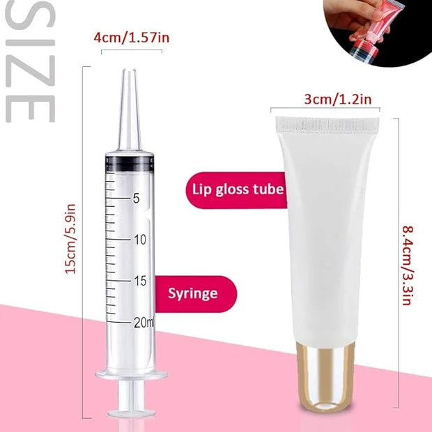 AMORIX 50PCS Lip Gloss Containers 10ml Gold Lip Gloss Tubes Empty Lip Balm Tubes Squeeze Tubes Lipgloss Supplies Lip Gloss...