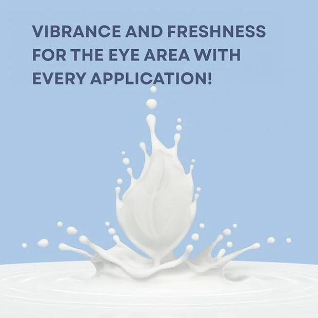 Eye Cream with Vitamin K2 - Moisturising Eye Care Against Dark Circles & Bags - Anti-Wrinkle & Firming Effect - 15 ml - Pr...