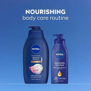 NIVEA Nourishing Botanical Blossom Body Wash with Nourishing Serum, Moisturizing Body Wash for Women, Enriched with Provit...