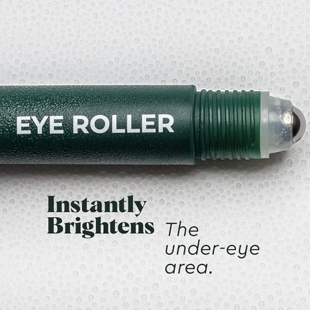 Wolf Project Under Eye Roller - Korean Beauty, with Caffeine, Vitamin C and Peptides - Energizing Serum for Dark Circles a...