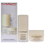 Bizzare Blizzard Snow Peony Hyper Real Kit by MAC for Women - 2 Pc 0.5oz Hyper Real Serum, 0.5oz Hyper Real Cream - Produc...