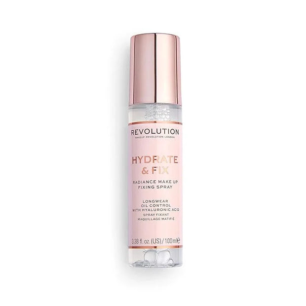 Makeup Revolution Hydrate & Fix Fixing Spray, Infused