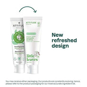 ATTITUDE Fluoride-Free Toothpaste, Plant- and Mineral-Based Ingredients, Vegan, Cruelty-Free and Sugar-Free, Coconut and M...