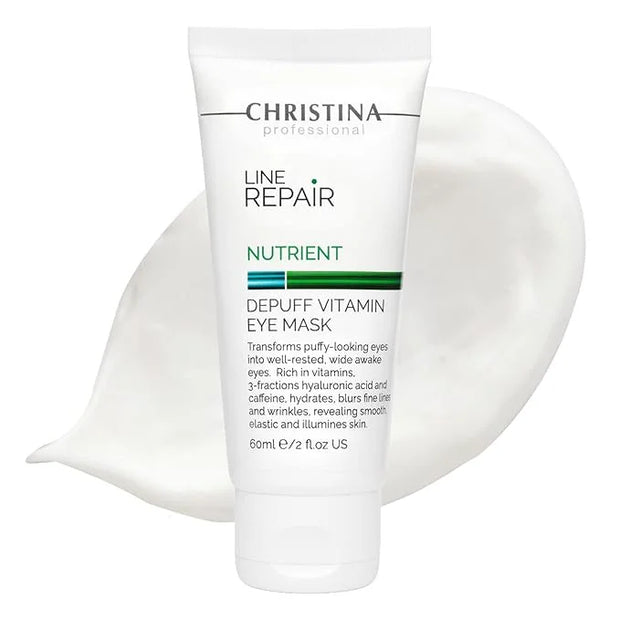 '-CHRISTINA- Line Repair Depuff Vitamin Eye Facial Mask with Hyaluronic Acid | Combats Puffiness and Wrinkles | Nourishing...