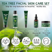 Tea Tree Skincare Set Mother's Day Gifts - 5 Pcs Skin Care Set - Skincare for Girls 10-12 - Skin Care for Teens 10-12 - Gi...