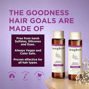 Soapbox Biotin & Superfruit Shampoo & Conditioner Set with Vegan Collagen, Aloe and Shea Butter, Harsh Sulfate Free, Parab...