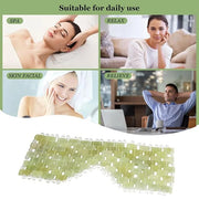 Jade Eye Mask, Facial Cooling Mask with 100% Real Jade for Hot & Cold Therapy to Reduce Wrinkles, Puffiness, Migraines, an...