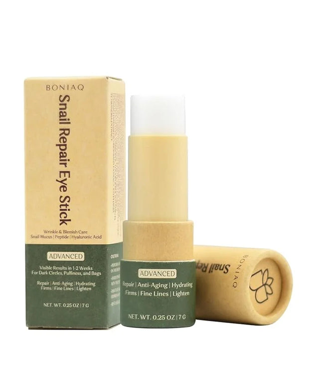 Advanced Snail Repair Eye Stick, Brightening & Tightening Eye Cream for Fine Lines & Dark Circles, Snail Mucin Eye Stick f...