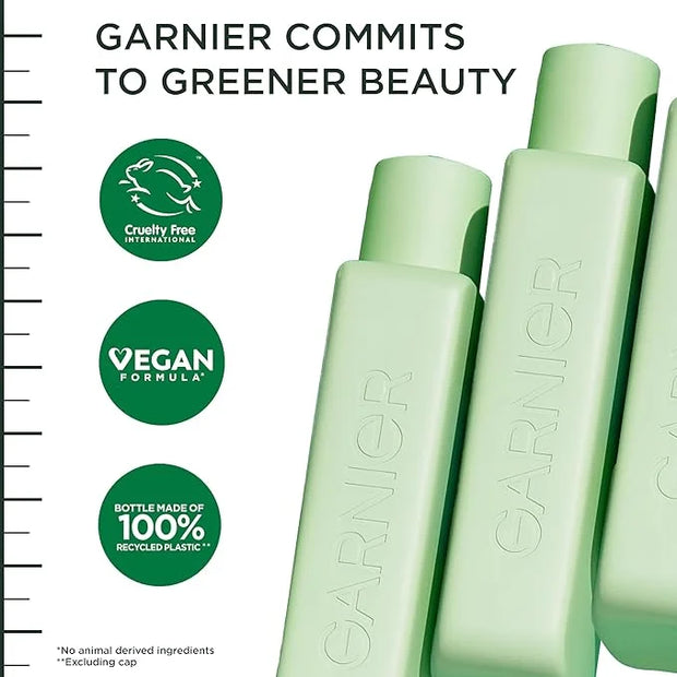 Garnier Fructis Hair Filler Fullness Repair Shampoo, Volumizing Shampoo with Polypeptides and Hair Repair Complex for Thin...