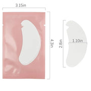 100 Pair V Shape Under Eye Gel Pads Hydrogel Eye Patches For Eyelash Extension, Lint Free Under Hydrogel Eye Mask Pads Las...
