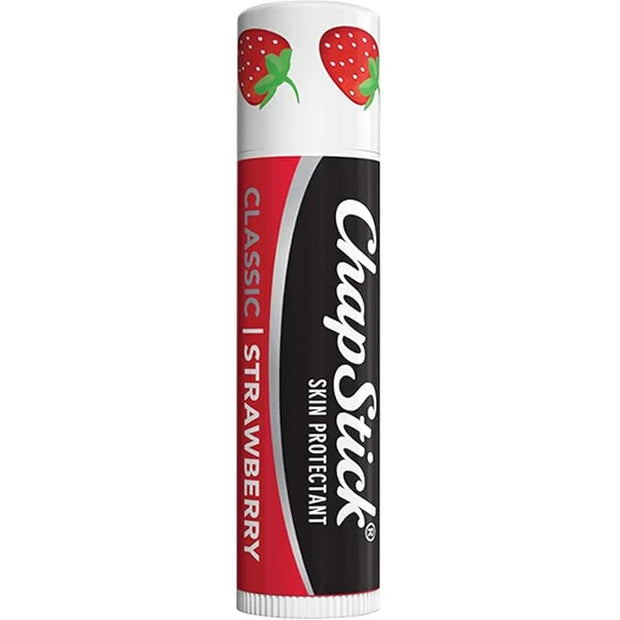 Chapstick Lip Balm-Classic Strawberry 3 Pack