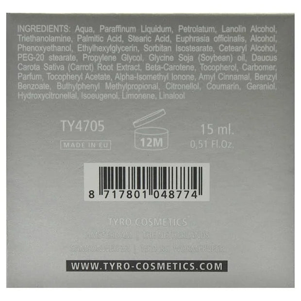 Tyro Day And Night Eye Cream - Works Day And Night To Let The Delicate Skin - Around The Eyes Appear Refreshed - To Optimi...