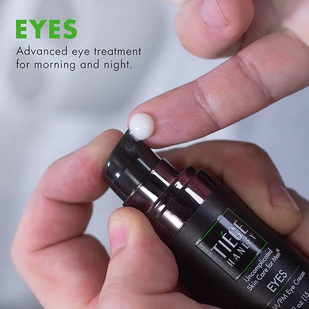 Tiege Hanley Eye Cream for Men | Reduces Dark Circles, Bags under Eyes, Puffiness & Crow’s Feet – Anti-Aging Under Eye Tre...