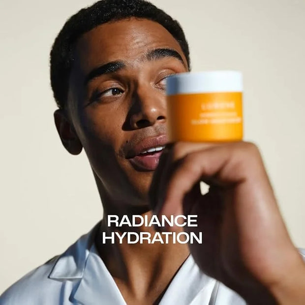 Lumene Nordic-C [Valo] Glow Moisturizer - Radiance Boosting Facial Moisturizer for Dry Skin - Enriched with Hyaluronic Aci...