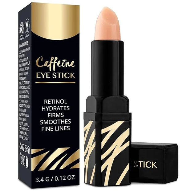 Caffeine Eye Cream for Dark Circles: Caffeine Under Eye Stick - Smooth Fine Lines Hydrate Eye Contour - Product Image