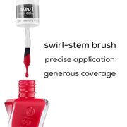essie gel couture, Long-Lasting Nail Polish, 8-free Vegan, Fashion Freedom, Blue, Cut Loose, 0.46 fl oz - Product Image